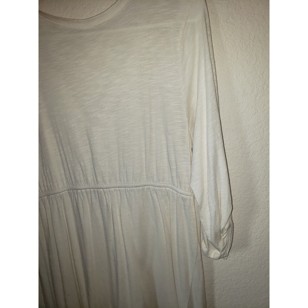 Maternity Dress - Off White Kid Core Maternity Core Baby Core Pregnancy Core - Picture 7 of 9
